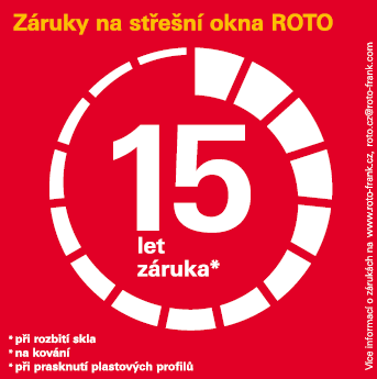 Roto PREMIUM plastové výklopné/kyvné střešní okno, zateplené WD, WDF 847 K WD Počáteční zkoušky typu výrobku v souladu s ČSN EN 14351-1 provedla Notifikovaná osoba 1390 CSI, a.s. Praha, pracoviště Zlín, K Cihelně 304, 764 32 Zlín Louky.