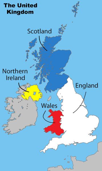 Isles Ireland the second island of British Isles UK consist of: