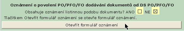 4. Předkládá žadatel dokumenty v listinné podobě?