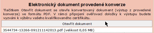 5.2.1.3. Finální skenování předlohy Jestliže se náhled jeví jako čitelný, sejměte předlohu na čisto stiskem tlačítka Skenovat.