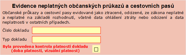 3. Specifikace a ověření totožnosti žadatele 3.1. Zastupuje žadatel jinou osobu?