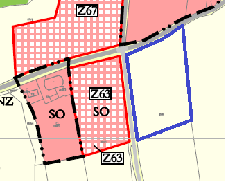 parc. č. využití dle ÚP Bruzovice požadované využití č. požadavku 705 Neurbanizované Zastavitelná plocha smíšená 5. zemědělské pozemky (NZ) obytná D. Bílý parc. č. využití dle ÚP Bruzovice požadované využití č. požadavku 818/2, 818/3, 818/4 Neurbanizované zemědělské pozemky (NZ), zeleně soukromé (zahrada) Zastavitelná plocha smíšená obytná 6.