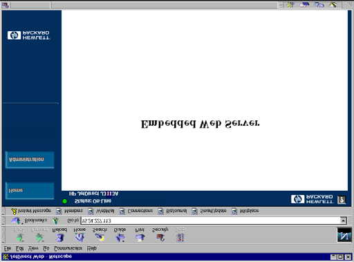 7. Nakonfigurujte kartu pro práci v síti. Můžete použít instalační a konfigurační software na HP JetDirect CD-ROM. Viz kapitolu 4.