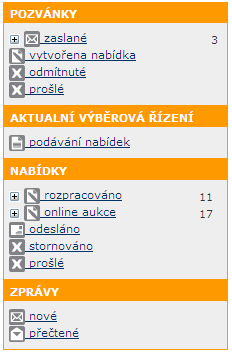 Délka prodloužení [min] - počet minut, o které se aukce prodlouží, pokud dojde k vylepšení nejlepší nabídky Minimální krok vylepšení nabídky - minimální částka, o kterou je třeba vylepšit nabídku,