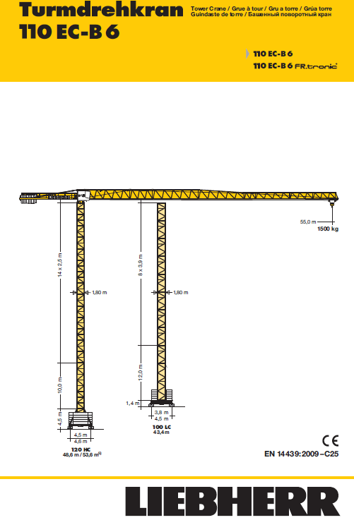 maximálním vyložení: 1500 kg Obr. 5.2.