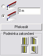 5.6.3. Umístění balustrády na schodiště Balustráda může být umístěna buď podél schodiště nebo podél zadané trasy. Druhou možnost využijeme při umístění balustrády na terasu v druhém podlaží.