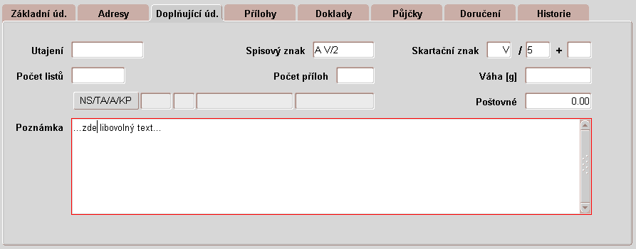 5.3 Vytvoření záznamu o došlém dokumentu Kroky v essl (obr. 29): V deníku klikneme na šedou ikonku DOŠLO.