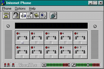 Obrázek č. 1: Aplikace Internet Phone od společnosti Vocaltec z roku 1995 1.2 Pojem VoIP Zdroj: http://www.earchiv.cz/b06/gifs/b0401218.gif 31