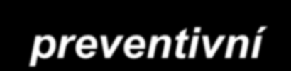 16 Protiopatření vůči bezpečnostnímu incidentu preventivní - účelem je minimalizovat již příčiny možného vzniku bezpečnostního incidentu, dynamická (proaktivní) - účelem je minimalizovat možné dopady
