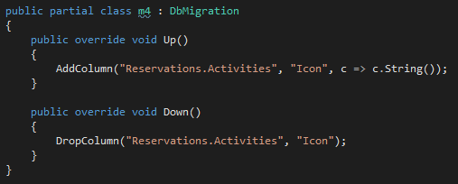 3.2. Serverová část 3.2.3.3 Code first Code first je nejnovější metoda tvorby databázového modelu. Tato metoda byla přidána ve verzi 4.1 a je velmi oblíbená.