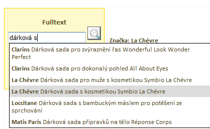 Na konci dotazu je v klauzuli LIMIT uveden počet poţadovaných řádků s výsledky, které se mají zobrazit na jednu stranu. 6.4.