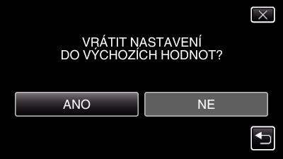 Nastavení menu OVLÁDÁNÍ HDMI Nastavte, jestli propojit operace s televizorem kompatibilním s HDMI-CEC Nastavení Podrobnosti TOVÁRNÍ NASTAVENÍ Všechna nastavení se vrátí na své výchozí hodnoty 1