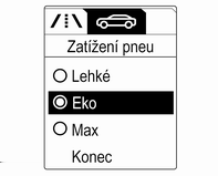 Péče o vozidlo 189 Externí vysoce výkonné rádiové zařízení by mohlo narušovat systém sledování tlaku vzduchu v pneumatikách.