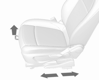 Sedadla, zádržné prvky 37 pokrčené. Posuňte sedadlo předního spolujezdce co nejdále dozadu. Seďte tak, aby Vaše ramena byla co možná nejblíže k opěradlu.