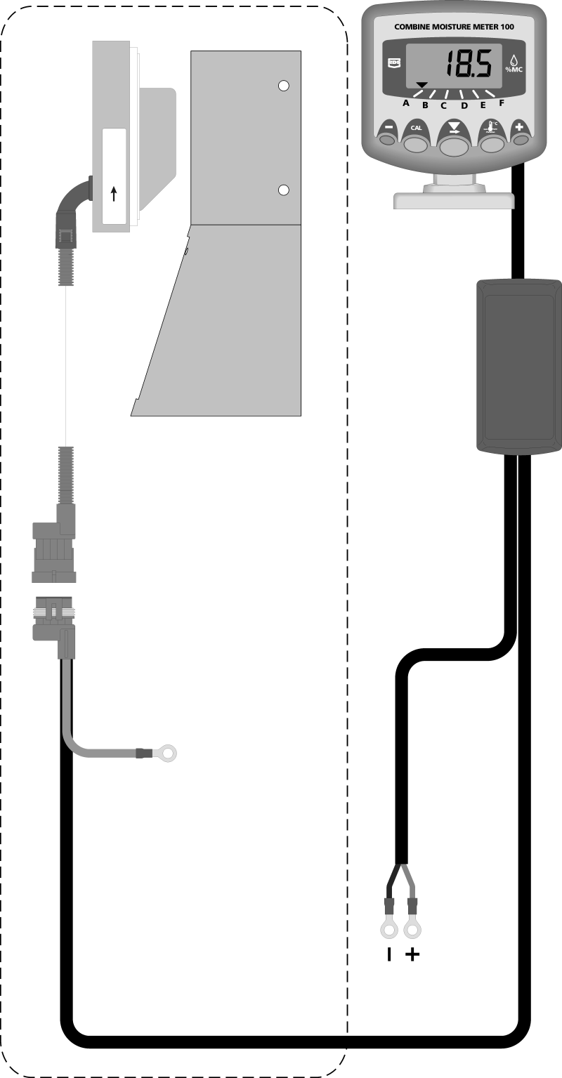 K/CERES/MOIST CMM 100 : INSTALACE, KALIBRACE A POUŽÍVÁNÍ Základní jednotka