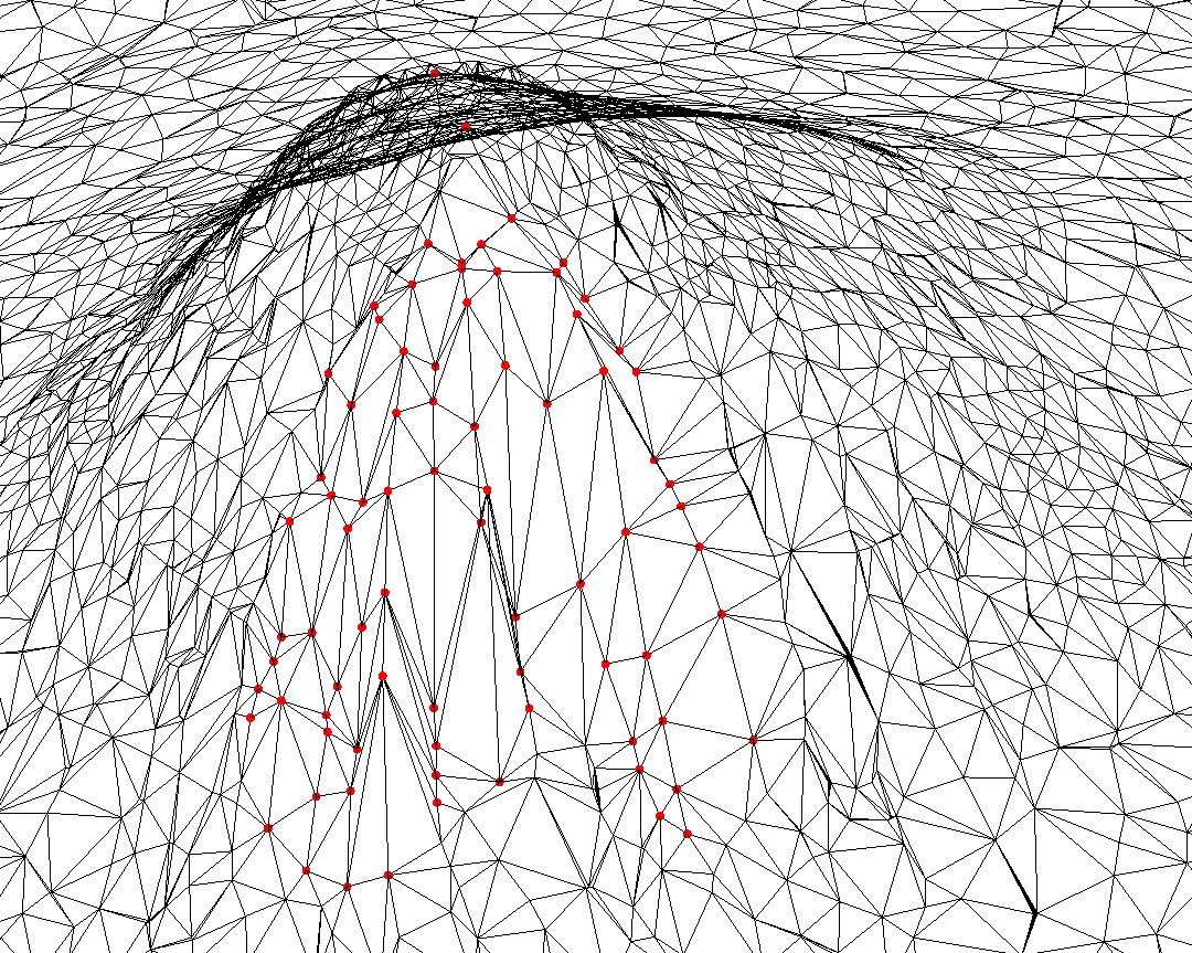 Triangulace z vrstevnic Výšková data jsou většinou získána digitalizováním vrstevnicových map.