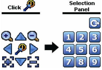 For details, please refer to the user Click to start auto tracking when your speed dome camera supports this function.