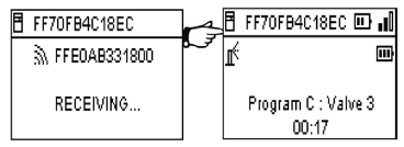 - Vysílací modul FT aktivujte stlačením tlačítka déle než 2 vteřiny. - Stiskněte OK a na hlavní programovací obrazovce vyberte pozici TBOS radio a stiskněte opět OK.