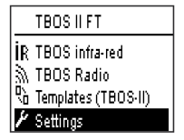 B Vysílací modul FT zprovoznění, nastavení 1. První použití Po doplnění radio adapterem TBOS-II budou staré ovládací moduly TBOS vybaveny novými funkcemi.