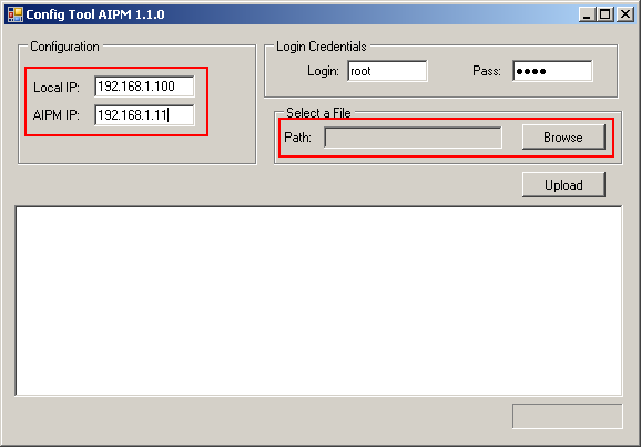 4.2.1 Aktualizace definice IP adres Propojit servisní notebook k síti vozu pomocí ethernetového kabelu. Zakázat na servisním notebooku firewall. Vypnout napájení všech IP monitorů v systému.