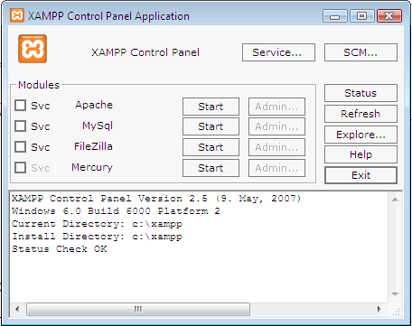 Konzola PHPMyAdmin je rovněž v neustálém vývoji, nicméně verze jsou funkčně stálé a nové doplňky se týkají především optimalizace a programové efektivity.