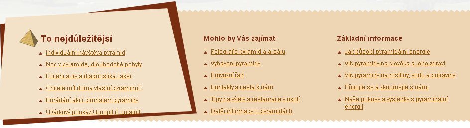 Jak by mělo vypadat výsledné menu se stránkami Menu na blogu by nemělo obsahovat více než cca 8 položek, tedy stránek. V případě, že budete potřebovat více stránek do menu, máte dvě základní možnosti.