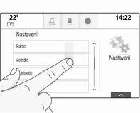 14 Základní funkce Přesunutí položek Stiskněte a podržte prvek, který chcete přesunout, dokud se okolo ikon nezobrazí značky rámečku. Posuňte prst na požadované místo a prvek uvolněte.