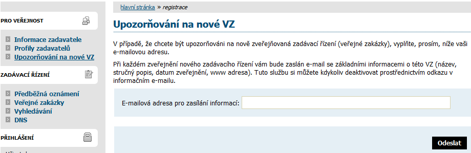 Obrázek 59: Propojení veřejné zakázky a odpovídajícího DNS Pro veřejné zakázky v DNS platí obdobné, jako pro ostatní veřejné zakázky v E-ZAK, vizte kapitolu Přehledy a detail veřejných zakázek.