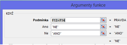 Kapitola druhá Vzorce a tabulkové funkce v Excelu Funkce KDYŽ tato funkce je sestavena tak, že po vyhodnocení podmínky sama rozhodne, jakou činnost udělá.