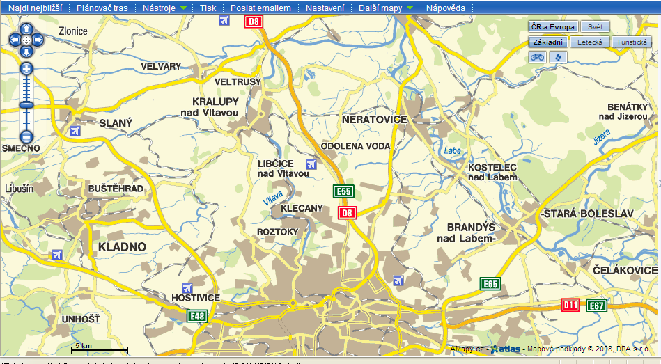 Mapa oblasti 25 25 Zdroj: http://amapy.atlas.cz/?
