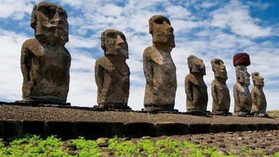 Naše tipy Tip na výlet ( Aďa S.) VELIKONOČNÍ OSTROV Velikonoční ostrov je velmi malý. Nachází se v Tichém oceánu a patří pod správu jihoamerického státu Chile. Na ostrově žije asi 4000 lidí.