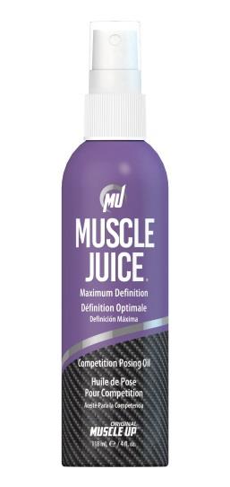 Muscle Juice Maximální zvýraznění Competition Posing oil Olej na soutěžní pózování Perfektní zvýrazňovač svalů Tento olej dokonale potrhne prezentaci vaší postavy a zvýrazní vaši muskulaturu.