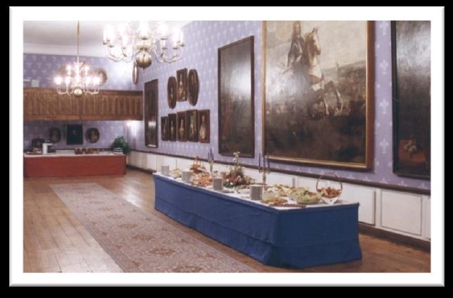 Svatební hostina na zámku Zámecká galerie je jako stvořená pro svatební hostinu přímo v zámeckých interiérech.