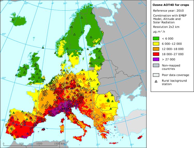 Graf 2 Změna emisí NOx mezi roky 1990 2011 [%], 2011 Zdroj: EEA Obr.