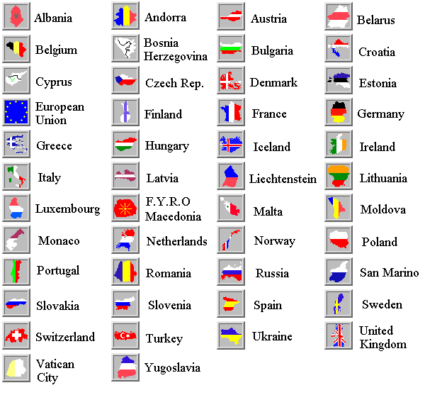 3. 5 States Názvy zemí Výslovnost: Albania /el bejniə/ Andorra /endərə/ Belgium /beldţə/ Bosnia /bosnijə/ Cyprus /sajprəs/ Czech rep.