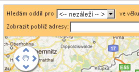 Obrázek 23: Parametr Show markers = True (nahoře); Show markers = False (dole) BgColor barva pozadí, udává se v tzv.