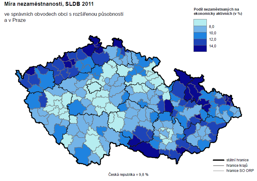 20,00 18,00 16,00 14,00 12,00 10,00 8,00 6,00 4,00 2,00 0,00 Vývoj míry nezaměstnanosti 17,30 17,02 18,34 16,29 16,29 13,92 11,43 11,68 9,2 9,0 8,0 9,0 8,6 8,1 6,6 5,4 2004 2005 2006 2007 2008 2009