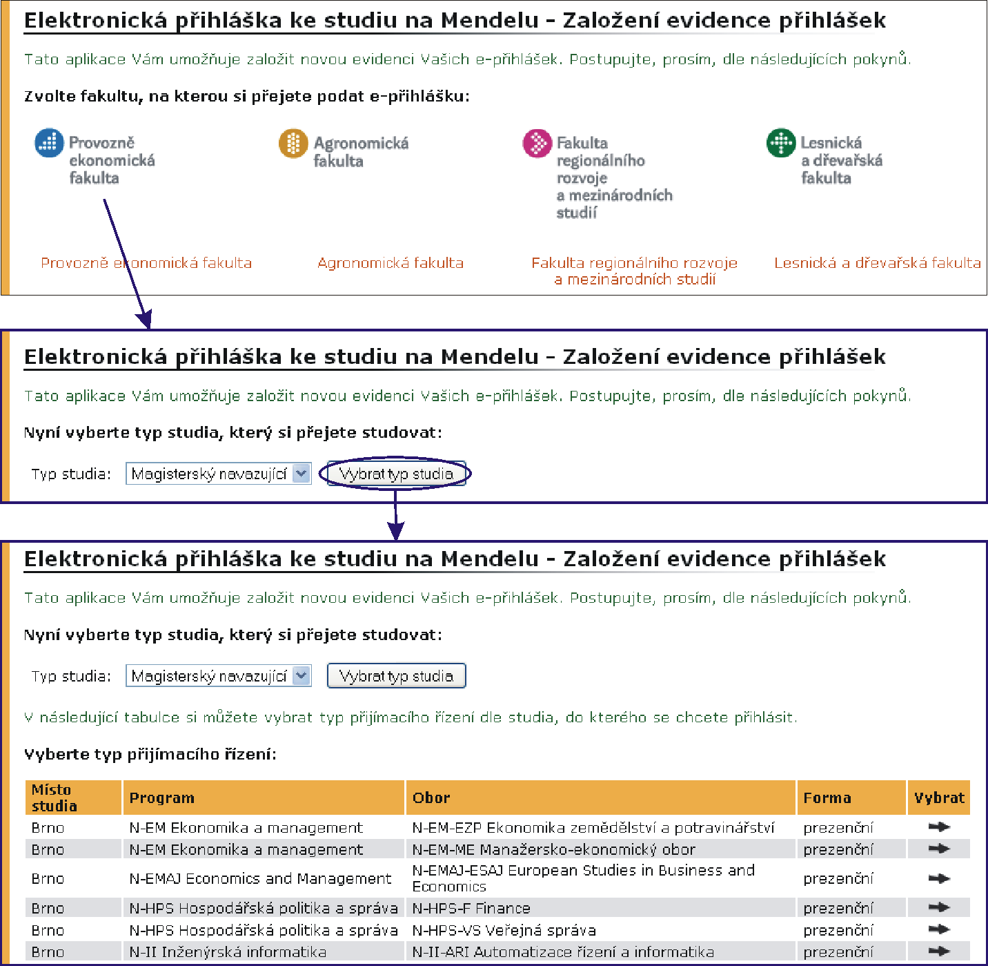 1 ELEKTRONICKÁ PŘIHLÁŠKA KE STUDIU NA ČZU vyřešit podáním nové přihlášky. Pokud však byl zaplacen manipulační poplatek, je nutné se obrátit na studijní oddělení fakulty, kam je podána přihláška.