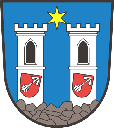 Návrh vlajky pro město HORAŽĎOVICE a historický znak města autor: Mgr.