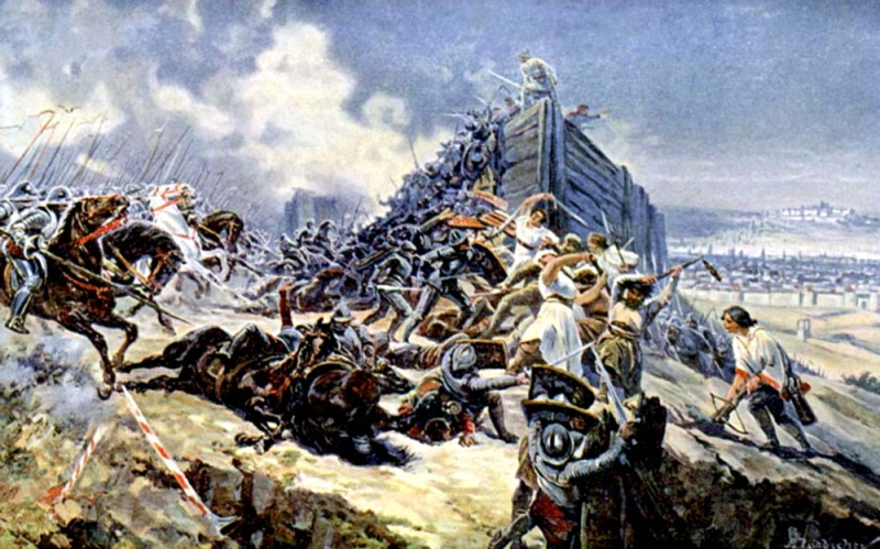 Bitva na Vítkově, 14.7.1420 1.