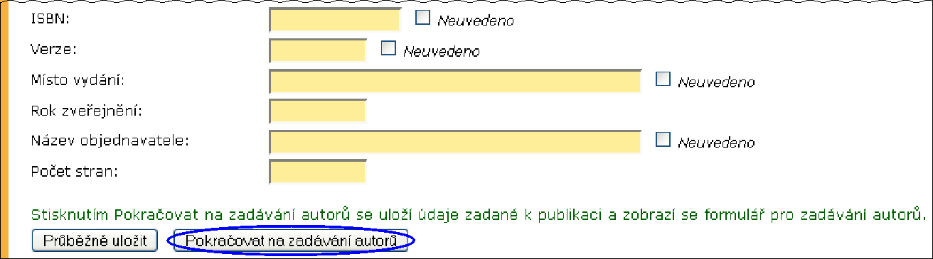 10 MOJE PUBLIKACE Obrázek 37 Kapitola v elektronické knize a vložení základních údajů o knize Obrázek 38 Odborná kniha Obrázek 39 Oponovaná výzkumná zpráva pro státní správu