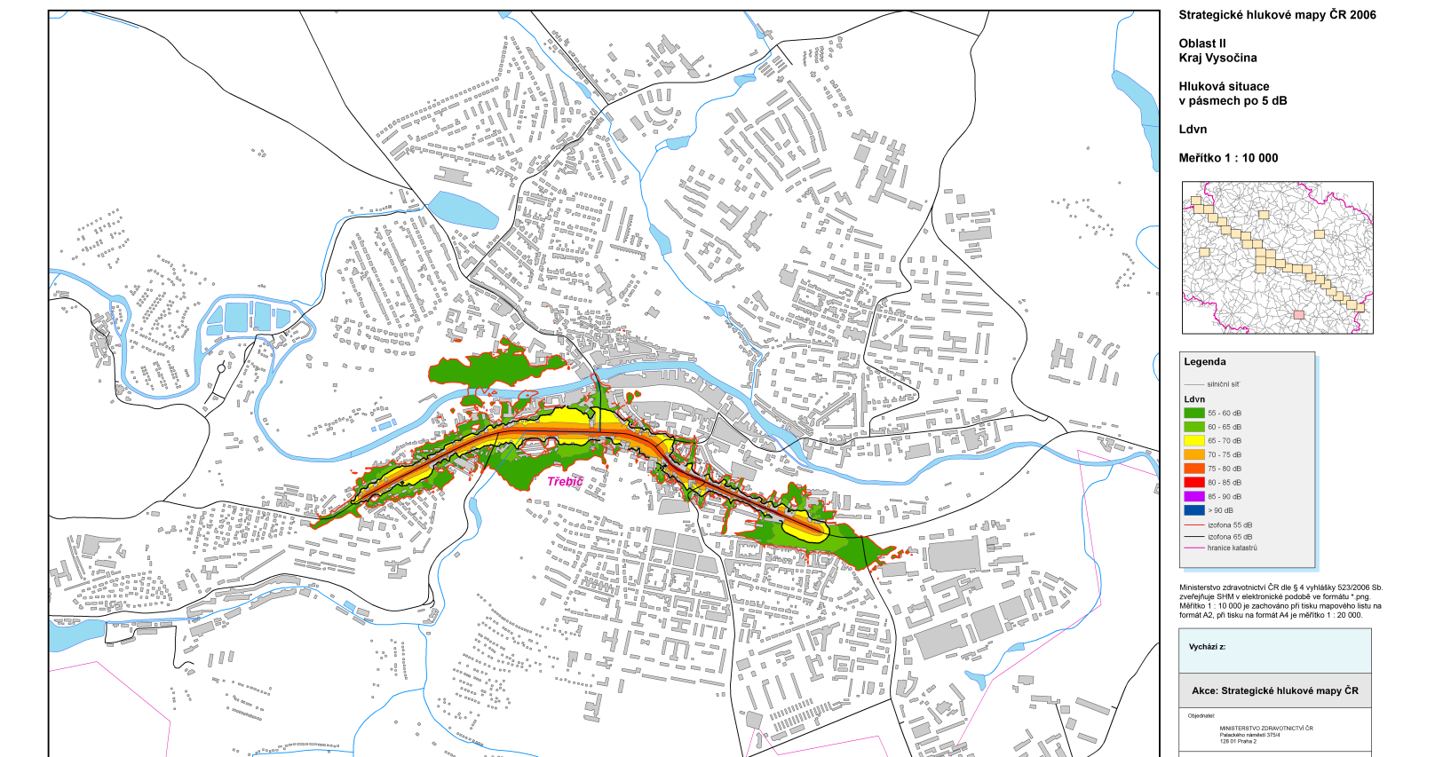 Vyhodnocení vlivů Aktualizace č. 3 Zásad územního rozvoje Kraje Vysočina na udržitelný rozvoj - část A (SEA) květen 2016 Obrázek č. 19.