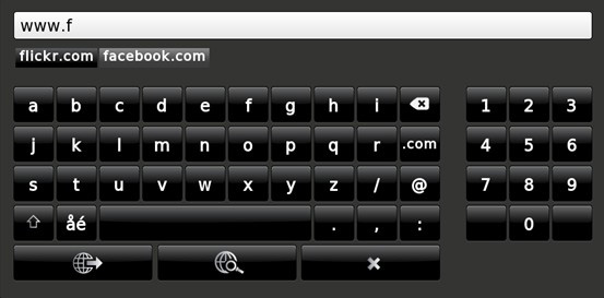 Internetový Prohlížeč Pokud chcete použít internetový prohlížeč, v části portálu zvolte logo internetového prohlížeč.