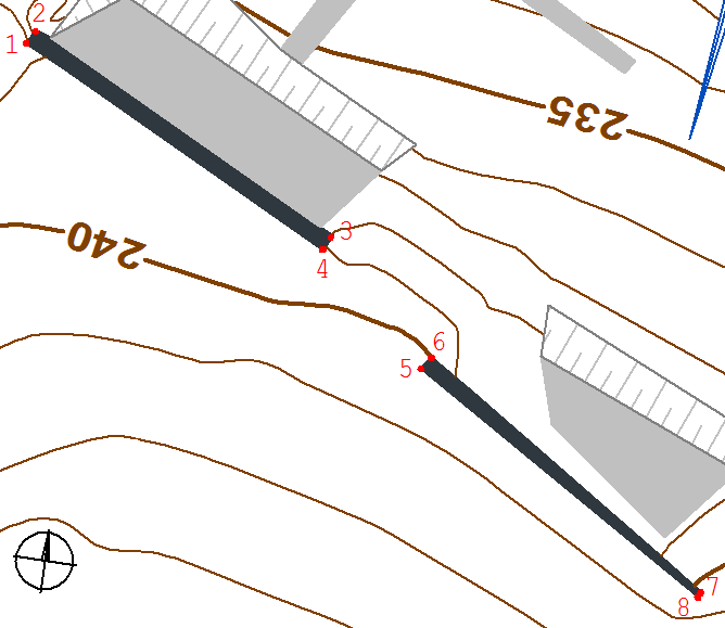 ČVUT v Praze VYHODNOCENÍ ZMĚN Dále byly vypočteny objemy zeminy, které byly v oblasti přesunuty v období mezi provedenými měřeními.