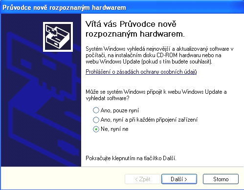 Je nainstalován software pro převodník USB/COM, stiskneme tlačítko dokončit. Nyní je třeba nainstalovat ještě virtuální COM port.