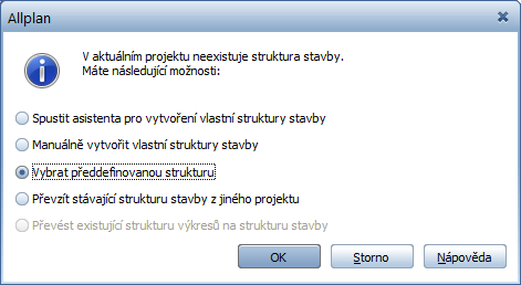 Novinky v programu Allplan 2015 Novinky v Allplanu 2015-1 3 Zapínání a vypínání uzlů Zaškrtávací políčka na uzlech struktury stavby nyní reagují jednotně na aktivaci pod nimi se nacházejících fólií: