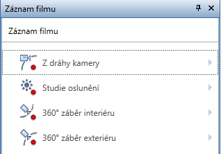 74 Prezentace Allplan 2015 V animačním módu probíhá záznam filmu v reálném čase. Mohou se ukládat jednotlivé obrázky.