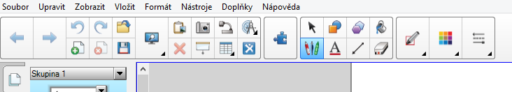 Kapitola třetí Zvýrazňovač Simuluje klasické zvýrazňovače. jako je malování, vybarvování obrázků, a tak dále. Kreativní Vytváří objekty s různobarevnými čárami.