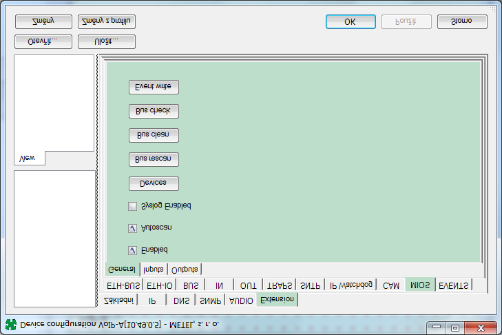 MIOS (Metel Input Output System) Pokud jsou k Metel zařízením připojeny přes sběrnici RS485 senzory typu IPSEN (Metel), MIOS systém dokáže automaticky rozpoznat, o jaké zařízení se jedná a pracovat s