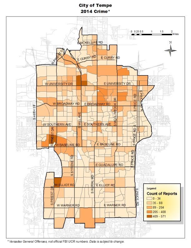 USA City of Tempe Spolupráce s Univerzitou Tempe 260 strážníků Tým 5 analytiků 3 taktičtí, 2 podpůrní Významné využití GIS analytiků aplikovaná statistika, prostorové analýzy dat, programování